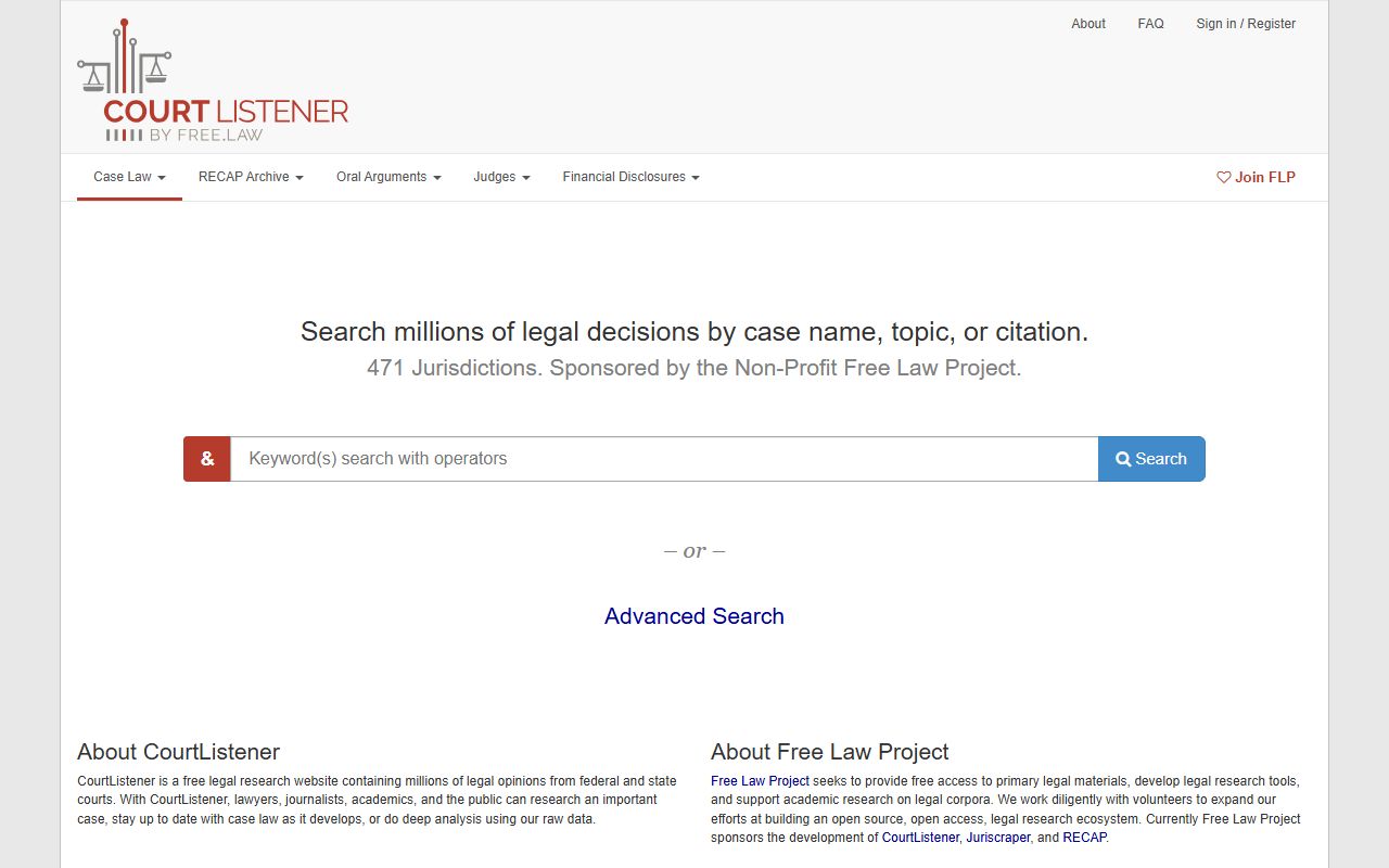 Red River Parish court dockets CourtListener research source