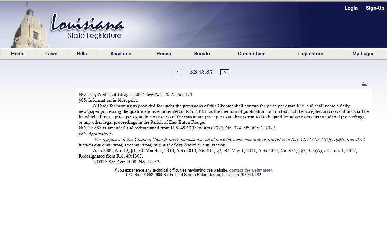 Red River Parish court records public records law definition