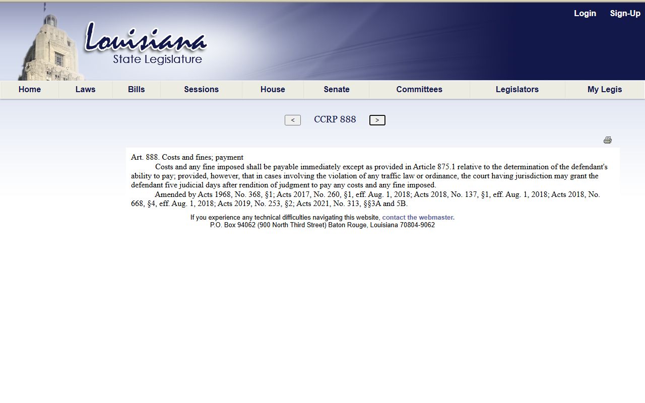 Red River Parish criminal court records expungement definitions